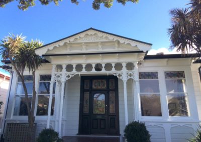 Freshly painted house in Wellington