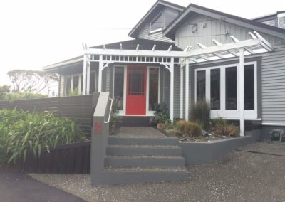Freshly painted house in Wellington