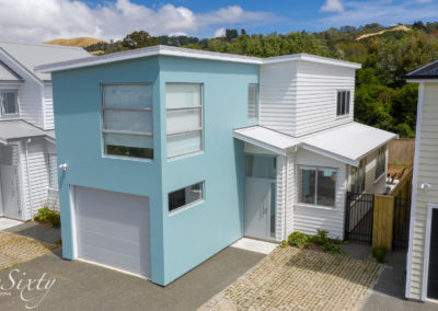 Turquoise outdoor painting Wellington Painters